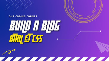 Building a Simple Blog Layout for Beginners | HTML & CSS Tutorial | Coding Corner