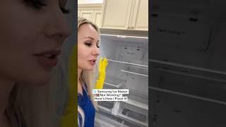 How to Fix a Samsung Ice Maker refrigerator That Stopped Working (Step-by-Step Guide)