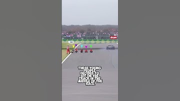 Protesters enter an f1 race! What happens next will shock you! #shorts #formula1