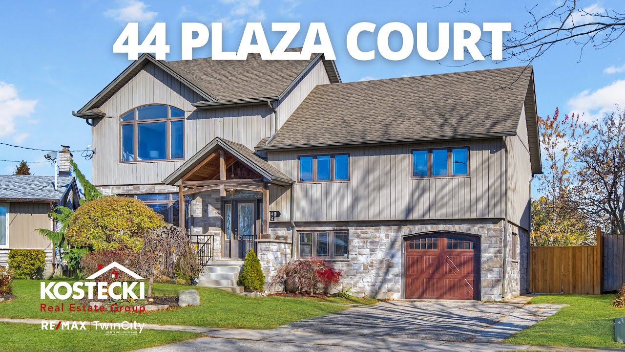 Kitchener Real Estate Video Rosemount 44 Plaza Court YouTube