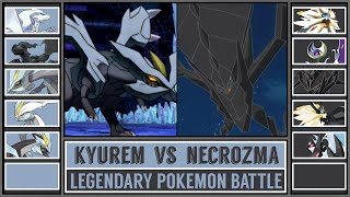 Legendary Pokémon Battle | KYUREM vs NECROZMA