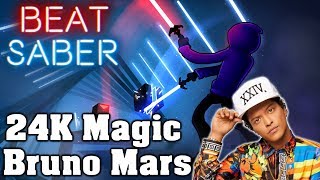 Beat Saber - 24K Magic - Bruno Mars (custom song)