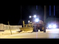 Cat 938g plowing snow