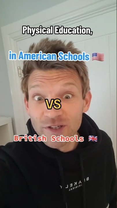 PE in American Schools VS British Schools! #schoollife #pe #schoollife #students IB: @VinnyThomas