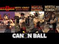 Mortal kombat 2 vs shaolin monks vs mortal kombat 2011 vs mortal kombat 11  canon ball