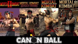 Mortal Kombat 2 vs Shaolin Monks vs Mortal Kombat (2011) vs Mortal Kombat 11 | Canon Ball