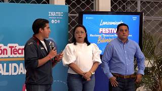 Inatec lanza Festival Nacional de Técnicos Bilingüe 2026