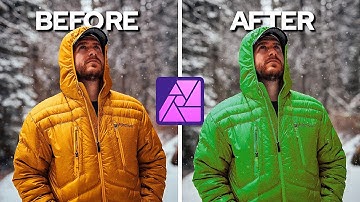 How to SELECT and CHANGE Colors in Affinity Photo 2 iPad