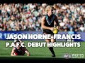 Jason hornefrancis  pafc debut highlights