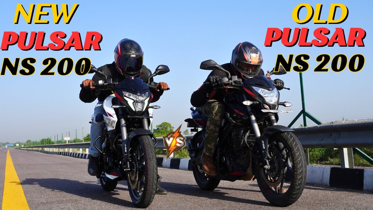 2024 Pulsar NS200 {BS7} vs Old Pulsar Ns200 {BS6} Race 🔥🔥 | New vs Old |