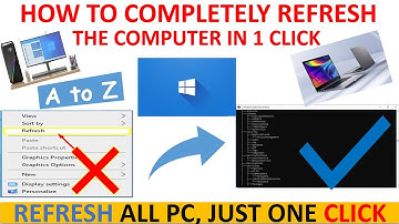One-Click Computer Total Revamp| ১ ক্লিকে কম্পিউটার পরিষ্কার