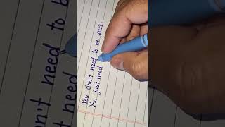 calligraphy #handwriting #art   #english #writing #shorts #viral #name  #motivation