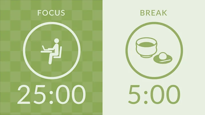 25/5 Pomodoro Timer with Matcha 🍵 Silent Focus 🔔 Gentle Break Bell | Study With Me for Deep Focus 💚