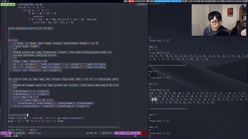 Advent of Code 2020 - Day 17 | !advent !python (2348*, 2006**)