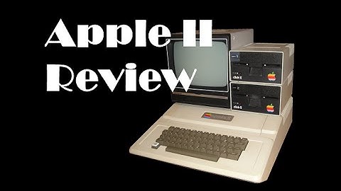 Apple II Computer History and Review