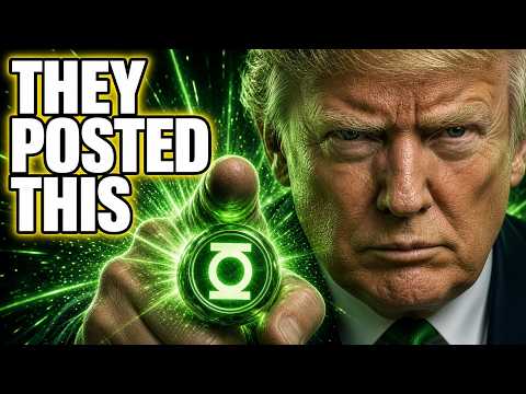 They Made Trump Green Lantern and Posted It From the Official White House Account!