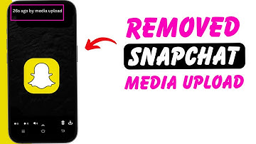 Remove Snapchat Media Upload Problem – Easy Fix Tutorial 2024! #SnapchatProblemSolved #snapchattips