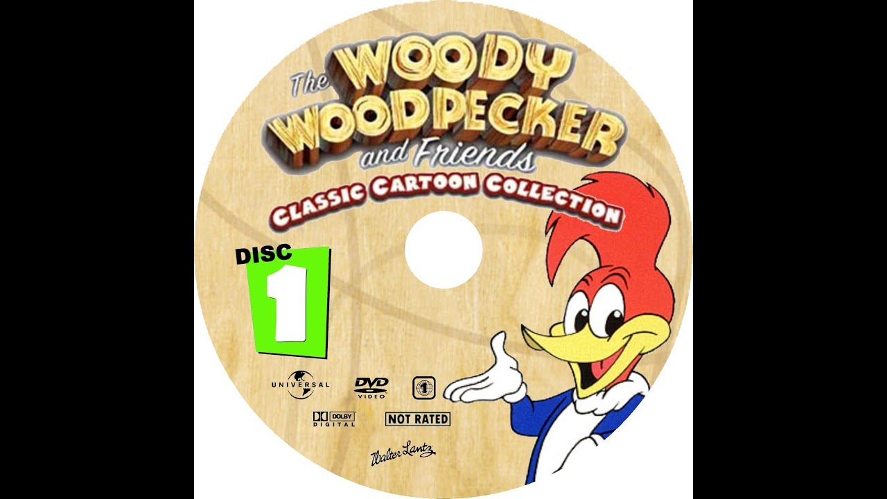 The Woody Woodpecker And Friends Classic Cartoon Collection DVD (2007