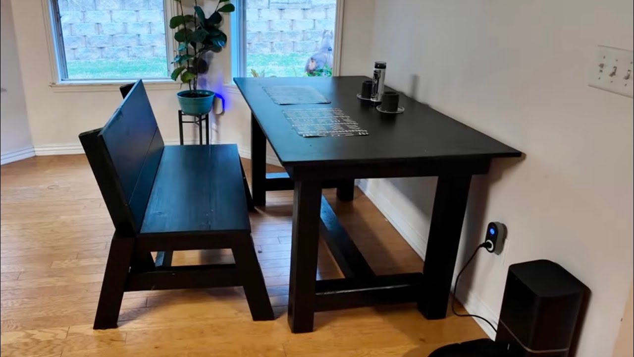 beginner table build | no table saw, planer, or joiner | limited ...