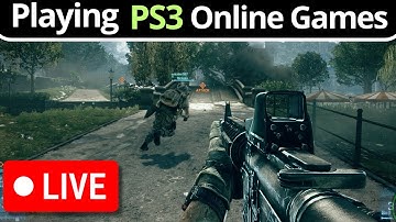 Playing PS3 Online Games With Viewers LIVE!!