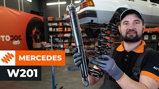 Skift Bagrudevisker motor MERCEDES-BENZ 190 (W201) - online gratis video