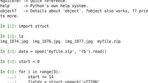 Episode 45: Standard Library: Working with Binary Data