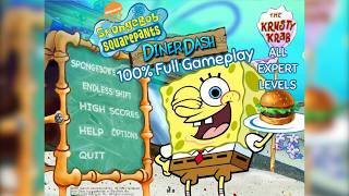 🍳🍔 Spongebob Squarepants Diner Dash (PC, 2006) 100% Full Longplay Walkthrough ✅| ALL EXPERT LEVELS ✨ screenshot 5