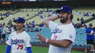 Anze Kopitar Gets Micd Up For His Time At The Los Angeles Dodgers Game
