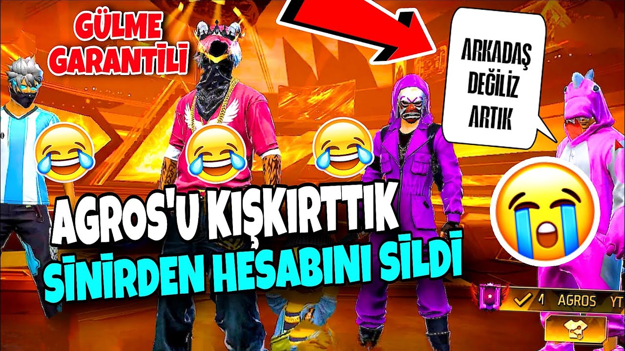 AGROS'U KIŞKIRTTIK - AĞLAYIP HESABINI SİLDİ - GÜLME GARANTİLİ - ORDEK FF