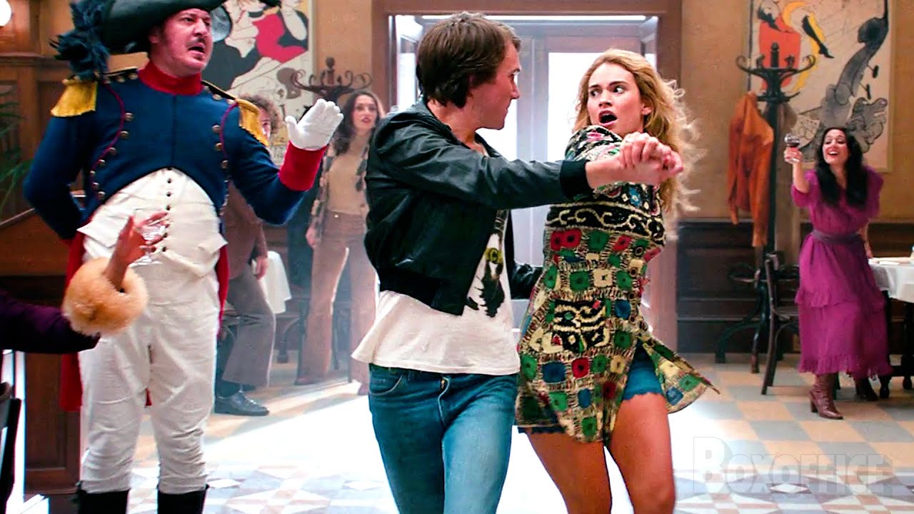 Waterloo | Date Scene in a Parisian Restaurant | Mamma Mia! Here We Go Again | CLIP