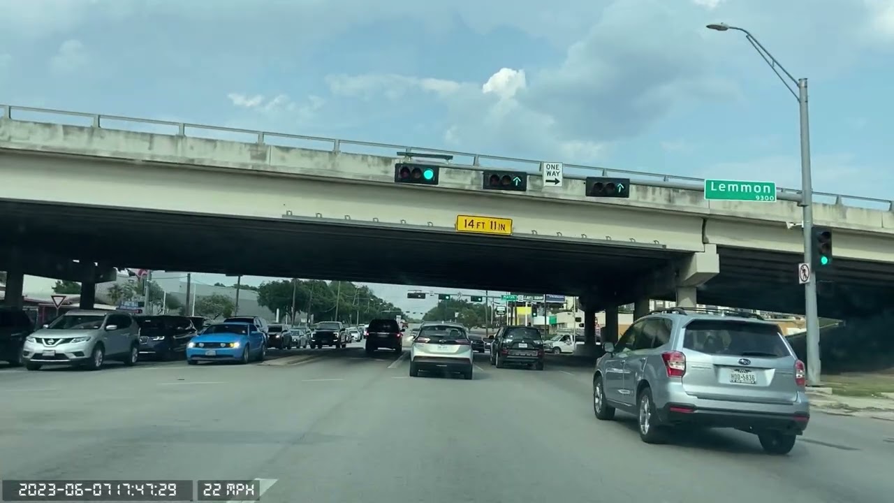 Regal row to walnut hill eastbound