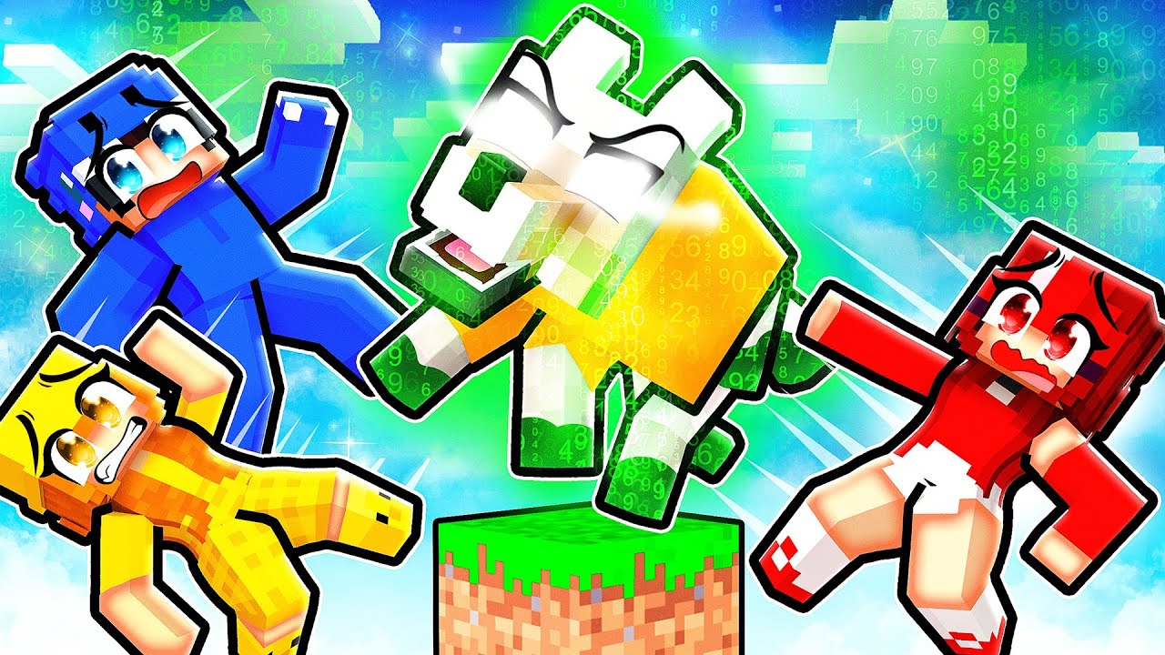 I Pretended to be a DOG Then Used HACKS on One Block!