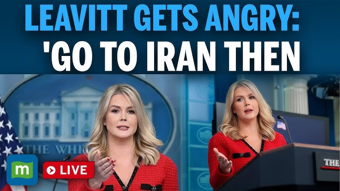 Karoline Leavitt LIVE: ‘You Doubt The President? Go To Iran &…’: Trump’s  Secy Loses Cool | US News