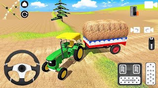 Heavy Tractor Trolley Game 3D - offroad Mountain Real Tractor Heavy Cargo Drive Android Gameplay