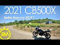 2021 HONDA CB500X, a worthwhile UPDATE to my 2019?