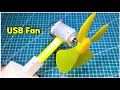 How To Make Usb Fan At Home | Usb Fan Kaise Banaye | Akm Hacks 💡