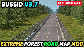 Mod Bussid 3.7.1 - EXTREME FOREST ROAD MAP MOD For Bus Simulator Indonesia || Bussid Mod ||