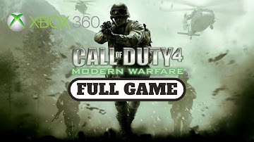 Call of Duty 4: Modern Warfare CAMPAIGN GAMEPLAY (Xbox 360) FULL GAME Walkthrough (No Commentary)