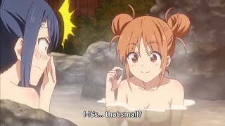 Yoshiko Make A-Kun Angry In Onsen Aho Girl Funny Scene