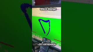 Digitaliser le fichier pour la broderie #afrique #237 #broderie  #digital