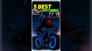 5 Best Safety Gadgets For Riding 😎 || #short #youtube #gadgets