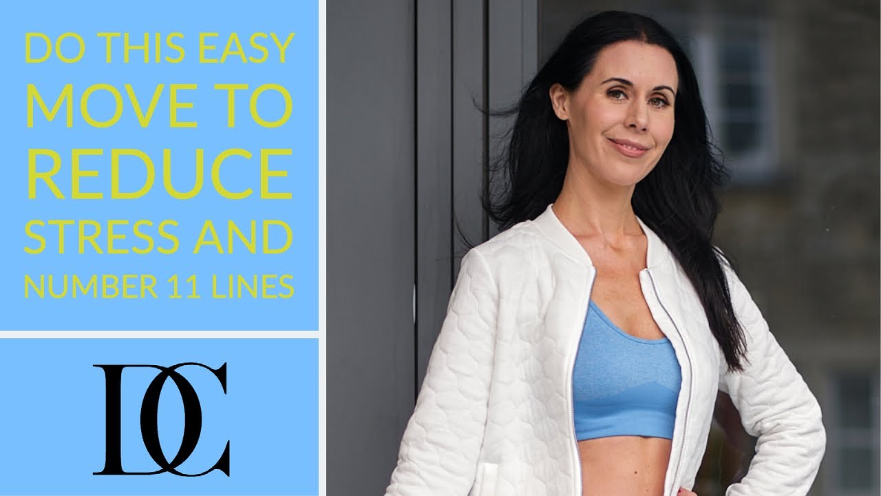 Stress Lines Between Your Eyebrows? Try This! YouTube