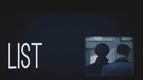 list | Sherlock BBC