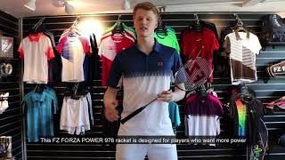 FZ Forza POWER 976 Badminton Racket Review by Anders Antonsen