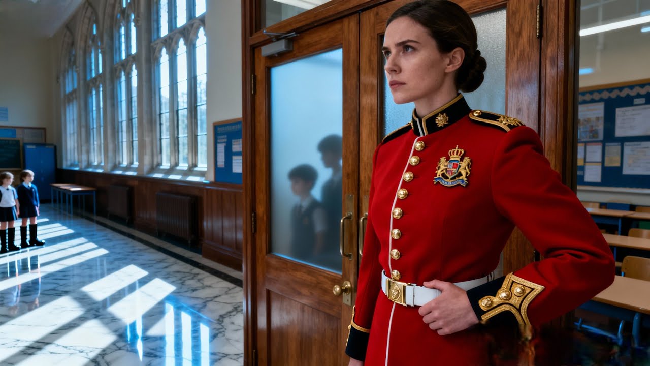 The Guard Who Waits Outside Princess Charlotte’s Classroom — The Threat That Made Him Necessary🚨👑