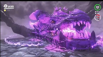 Mario Odyssey In Dark Souls World With A Dark Souls like Boss AKA Ruined Kingdom