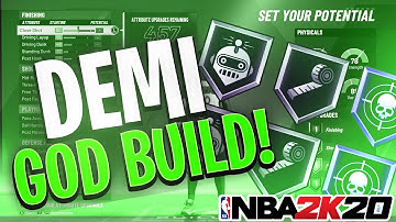 HOW TO MAKE THE BEST POINT GUARD BUILD IN NBA 2K20 😈