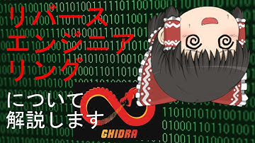 【ゆっくり解説】霊夢の３分ハッキング ～リバースエンジニアリング～