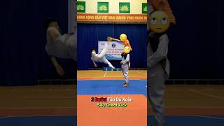 3 bước tập đá xoắn #luantocquan #taekwondo #doikhang #vothuat