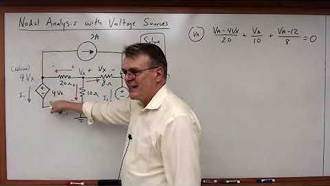 EECE 2112 Module 20:  Nodal Analysis Example with Defined Nodes